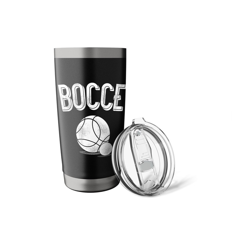 Bocce Legend Slogan with Jack Bocci Game Bocce Ball Stainless