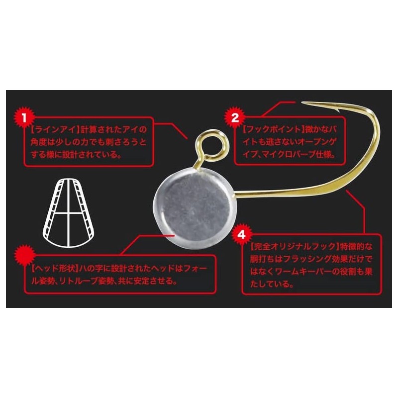 DUO(デュオ) TW スナイプヘッド M 0.8g