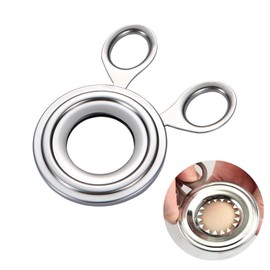 Egg Opener, Egg Picker, Stainless Steel Egg Scissor Time-Saving Egg Cutter, Gourmet Egg Topper, Egg Opener Made of Stainless Steel Egg Cutter for Raw and Boiled Eggs, Kitchen Tool