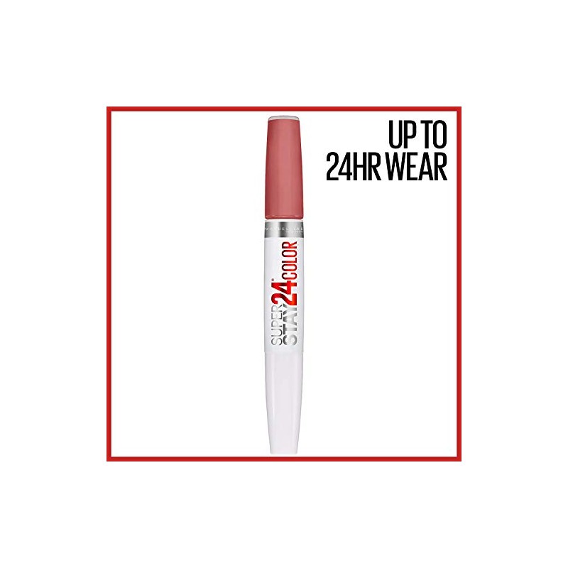 Maybelline New York Superstay 24 2-step liquid lipstick makeup, Frosted