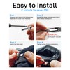 Durable Zipper Pull Replacement, Zipper Repair Kit with Fixing Tools,