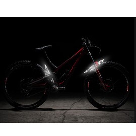 HOUSON 1PCS Reflective Bicycle Mudguards for MTB - 0.7mm PP5 Plastic - 26/27.5/29 Inch - With Drain Hole