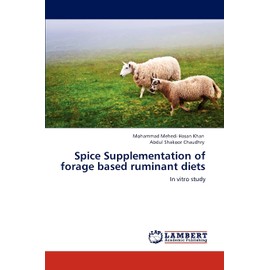 Spice Supplementation of forage based ruminant diets: In vitro study