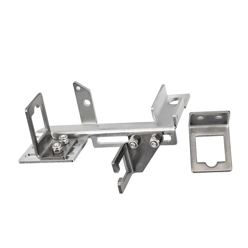 UINIEBOOM Chrome Steel Throttle Cable Kickdown Bracket TCB001-SL Replacement Compatible