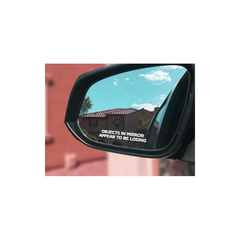 2pcs Objects in Mirror Appear to BE Losing Decals Car