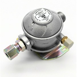 30mbar 10mm Straight Caravan Regulator and Motorhome Regulator (1075)