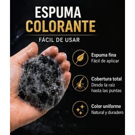 Shampoo Tinte Instantaneo Para Cabello Cubre Canas Jengibre - Champú Instant Hair Color Para Teñir El Cabello 3 En 1 Coloración Al Instante Con Hierba