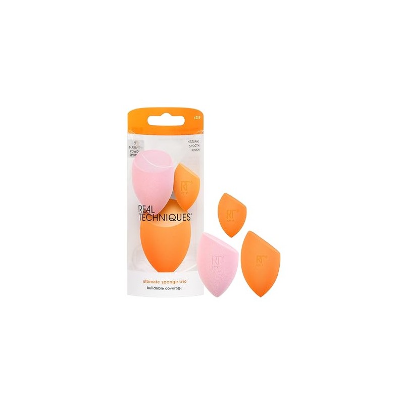 Real Techniques Paquete Variado de Mini Esponja de Maquillaje