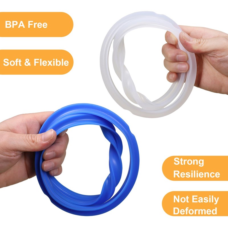 2 Pack Sealing Ring 8qt for Instant Pot Sealing Ring
