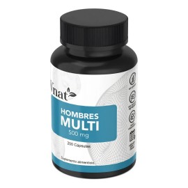 Multivitamínico Hombre Vnat Creatina BCAA Cápsulas Sin Gluten 200 Caps