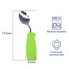 EZ Assistive Adaptive Spoon & Fork Easy to Hold for