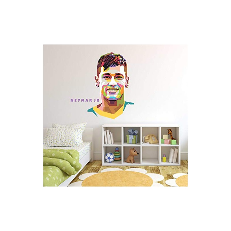 Wallstick Neymar Jr Wallsticker (Vinyl 60 cm x 55 cm)