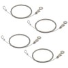 siawadeky Drop Prevention Wire, 4 Pieces, Hanging Hook, Picture Rail,