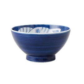 Yamani 36190022 Rice Bowl, Blue, 11.5