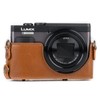 MegaGear MG1260 Ever Ready Leather Camera Case compatible with Panasonic