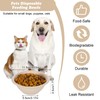 200pcs Disposable Cat Food Bowls Bulk 8 oz Travel Thickened