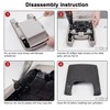 KBH Center Console Cover Replacement for Acura TL 2009 2010