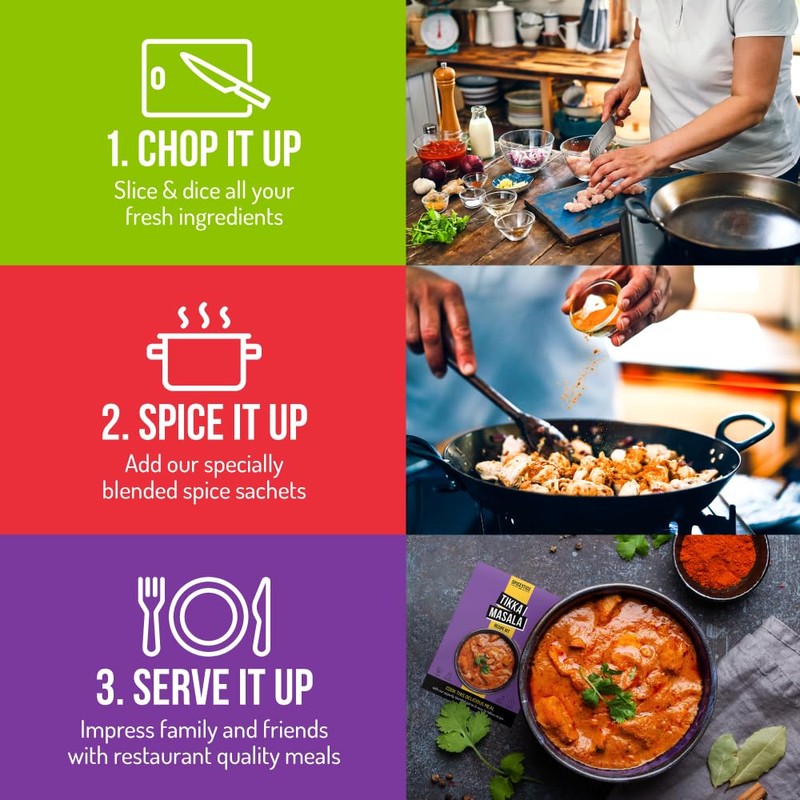 Spicentice Friday Night Takeaway Recipe & Spice Gift Set -