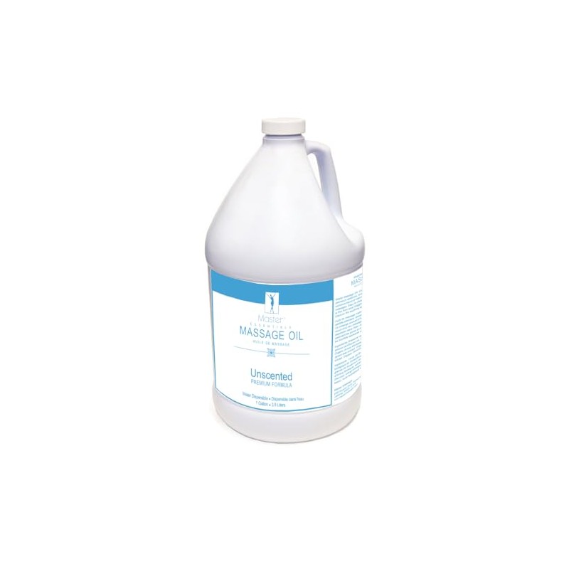 Master Massage SpaMaster Essentials Unscented Massage Oil, 1 Gal