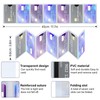 DEEZOMO Plastic Wallet Insert for Credit Card Set of 2,
