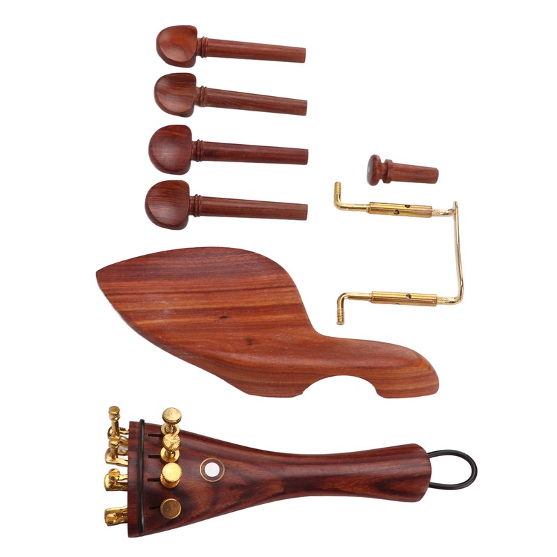 Violin Repair Parts Accessories High End Jujube Wood Tailpiece Chin