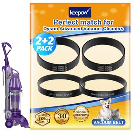 KEEPOW Clutch Belt Compatible with Dyson DC07 DC04 DC14 Vacuum Cleaners, Replace to DY-902514-01 & DY-02514-01(4 Pack)