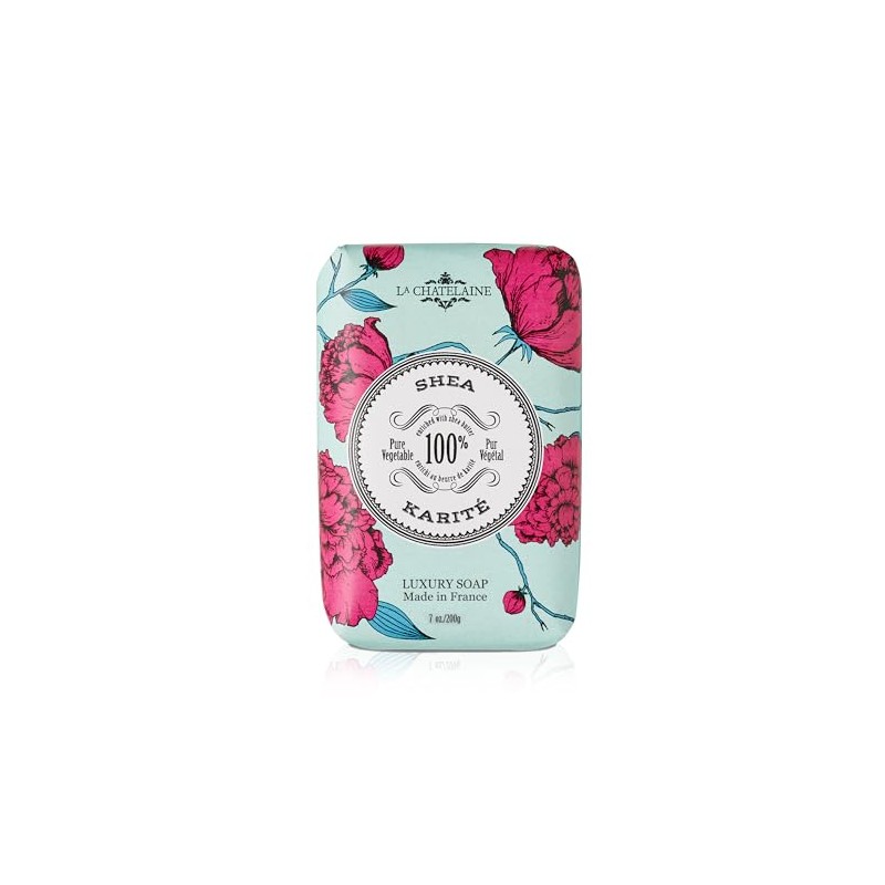 La Chatelaine Luxury Bar Soap | Natural Shea Formula (Shea,