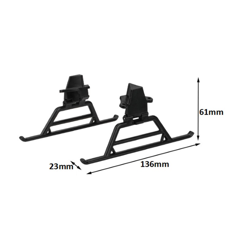 Drone Heightened Landing Gear ABS Foldable Height Extender Leg Heightening