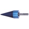 Wood Splitter Drill Bit Blue Plated High Speed Steel 42mm