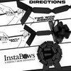 InstaBows 5-Inch Black Pull String Gift Bows – Satin Finish,