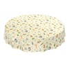 ANRO Tablecloth, Oilcloth, Wipeable Waxed Table Cover, Washable Tablecloth