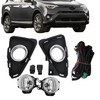 waltyotur Pair Driving Fog Lamps Assembly Replacement for RAV4 2016