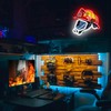 Mutank Firefighting Helmet Neon Sign, Hero Decor Neon Light USB