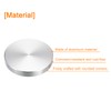 sourcing map M10 Thread 50 mm Diameter Round Shape Aluminium