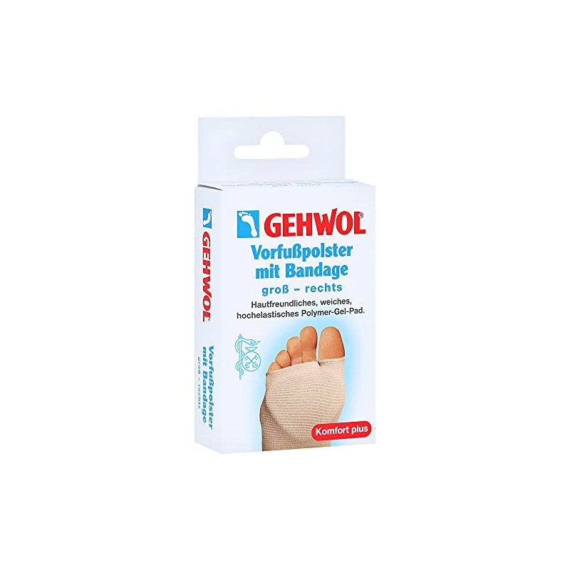 Gehwol Forefoot Pad with Bandage Right Large