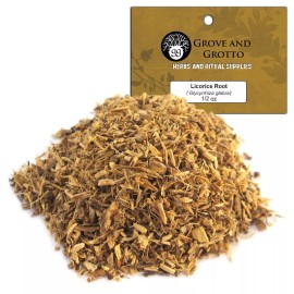 Licorice Root 1/2 oz Package Ritual Herb C/S by Grove and Grotto