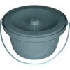 Commode Bucket, Grey