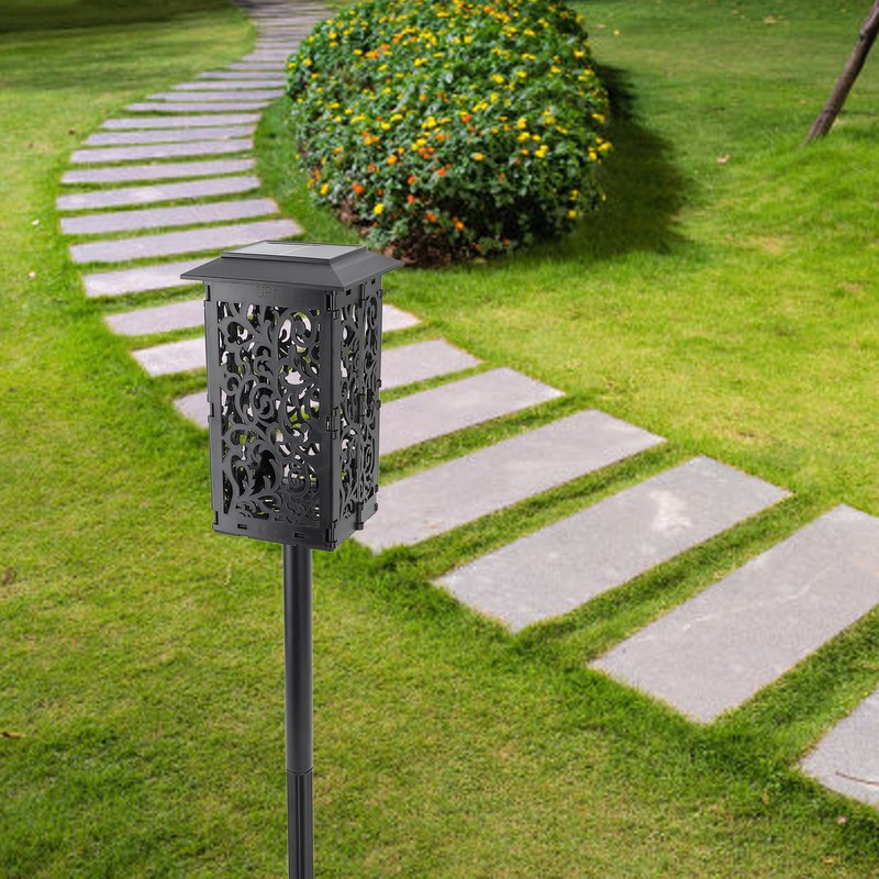 Solar Pathway Lights Outdoor Waterproof Auto On Off Garden Stake