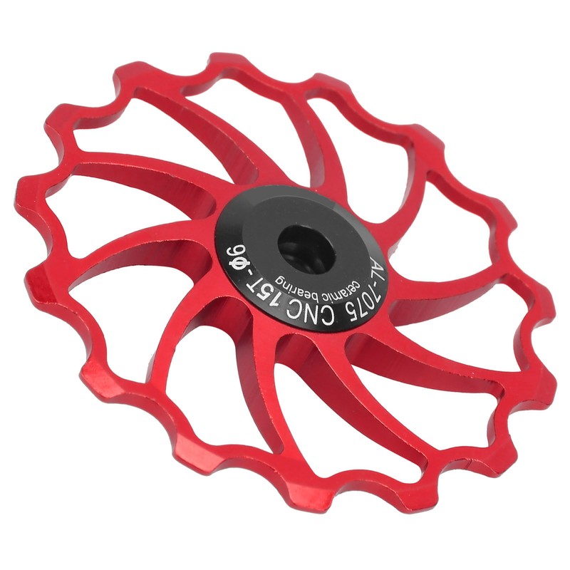 MEIJUN Rear Derailleur Guide Pulley Wheel 15T Ceramic Bearing for