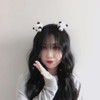 4Pcs Adorable Panda Diadema Pinza para El Cabello Atractivos Accesorios