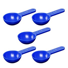 5 x 2.5ml Measuring Scoop 2.5g Measure Scoops Made in UK