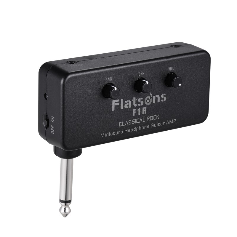Flatsons F1R Mini Headphone Guitar Amp Amplifier with 3.5mm Headphone