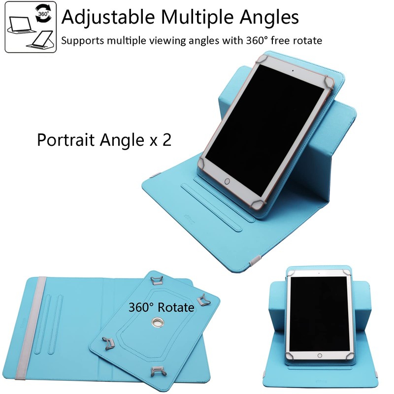 Universal 7 8 Inch Android Tablet Case, Dluggs PU Leather