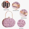 CORIOS Glitter Sequin Clutch Bag Women's Evening Bag Wedding Bridal