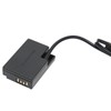DRE18 DC Coupler Dummy Battery with Power Adapter for EOS