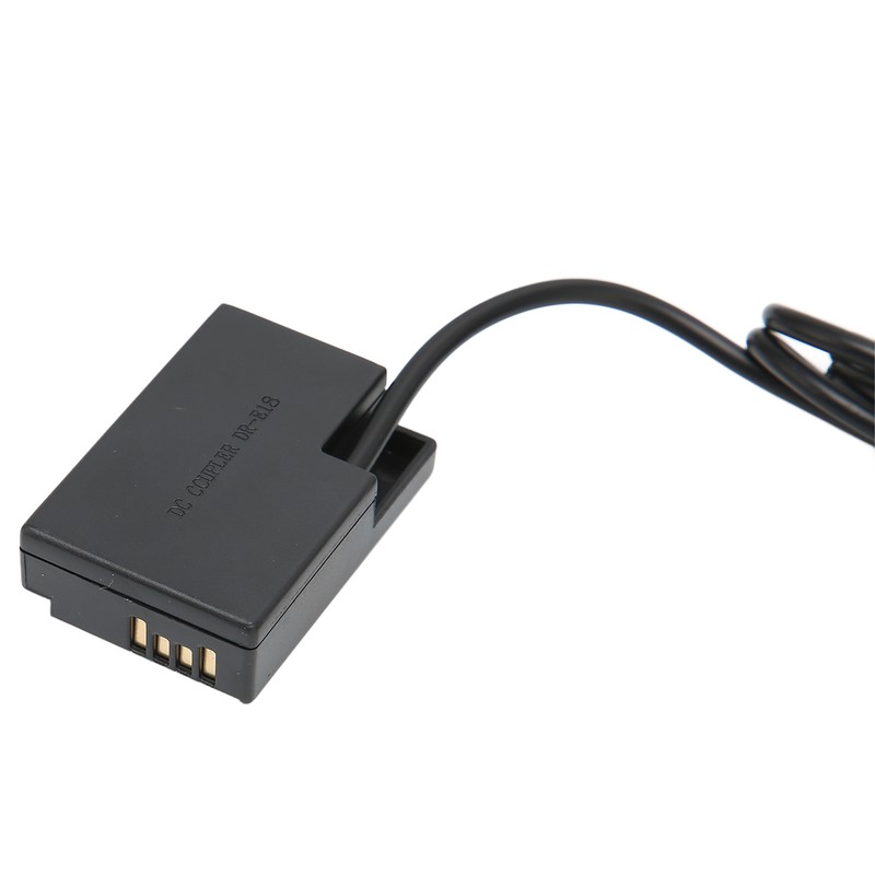 DRE18 DC Coupler Dummy Battery with Power Adapter for EOS