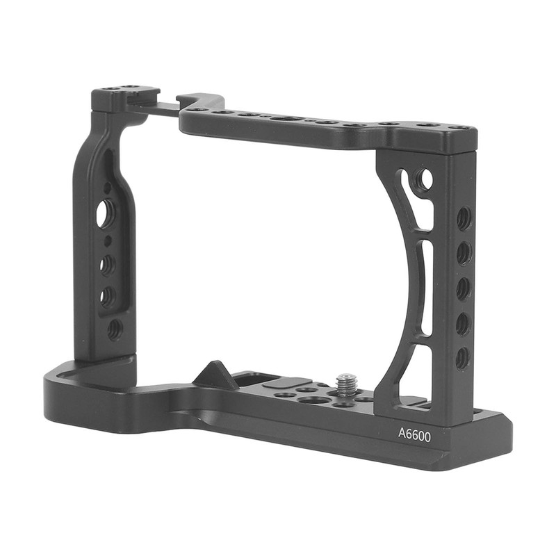 Camera Cage with Cold Shoe Interface Anti Slip Gasket Aluminum