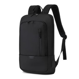 AUGUR Business Slim Backpack for Men 15.6 Inch Waterproof Laptop Backpack Computer Notebooks Lightweight Small Backpacks for Travel/Business/Work