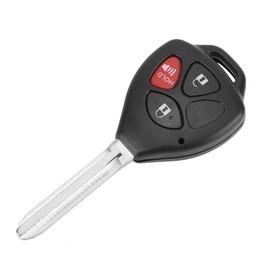 Acouto Key Fob Case Remote Shell Fit 3 Buttons for Toyota Yaris Venza Scion