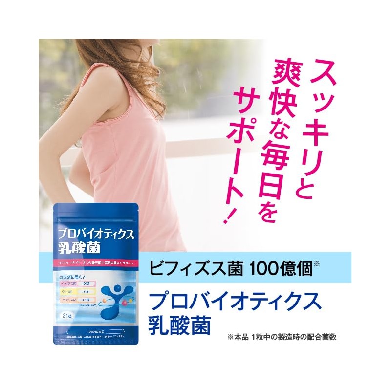 プロバイオティクス乳酸菌 31粒